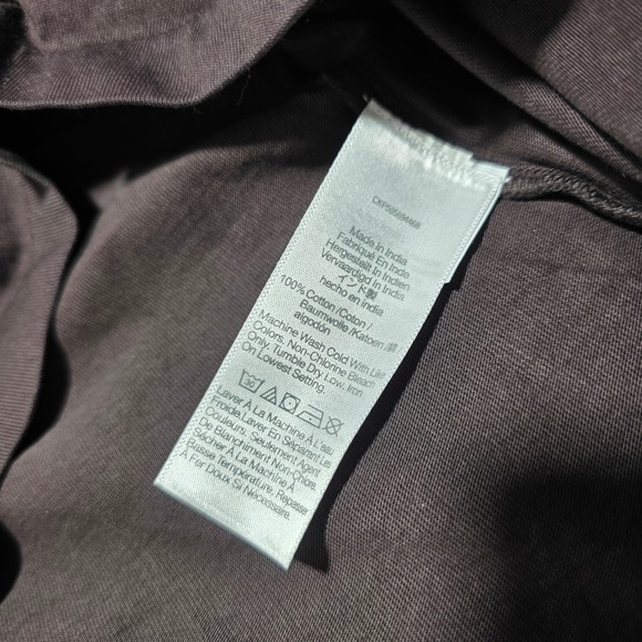 Madewell Mens The Vintage Tee S Brown Heavyweight Short Sleeve Cotton T-Shirt - Picture 6 of 9